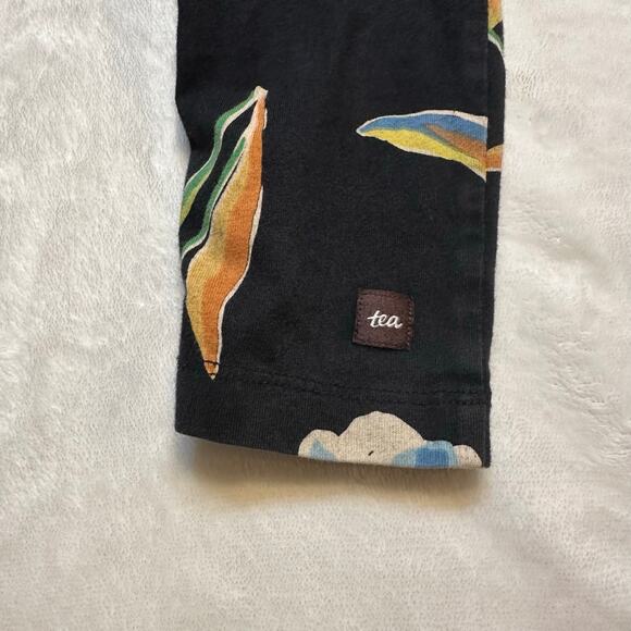 Tea Collection Romper sz 18-24 months Stripe Floral Romper - Picture 7 of 7